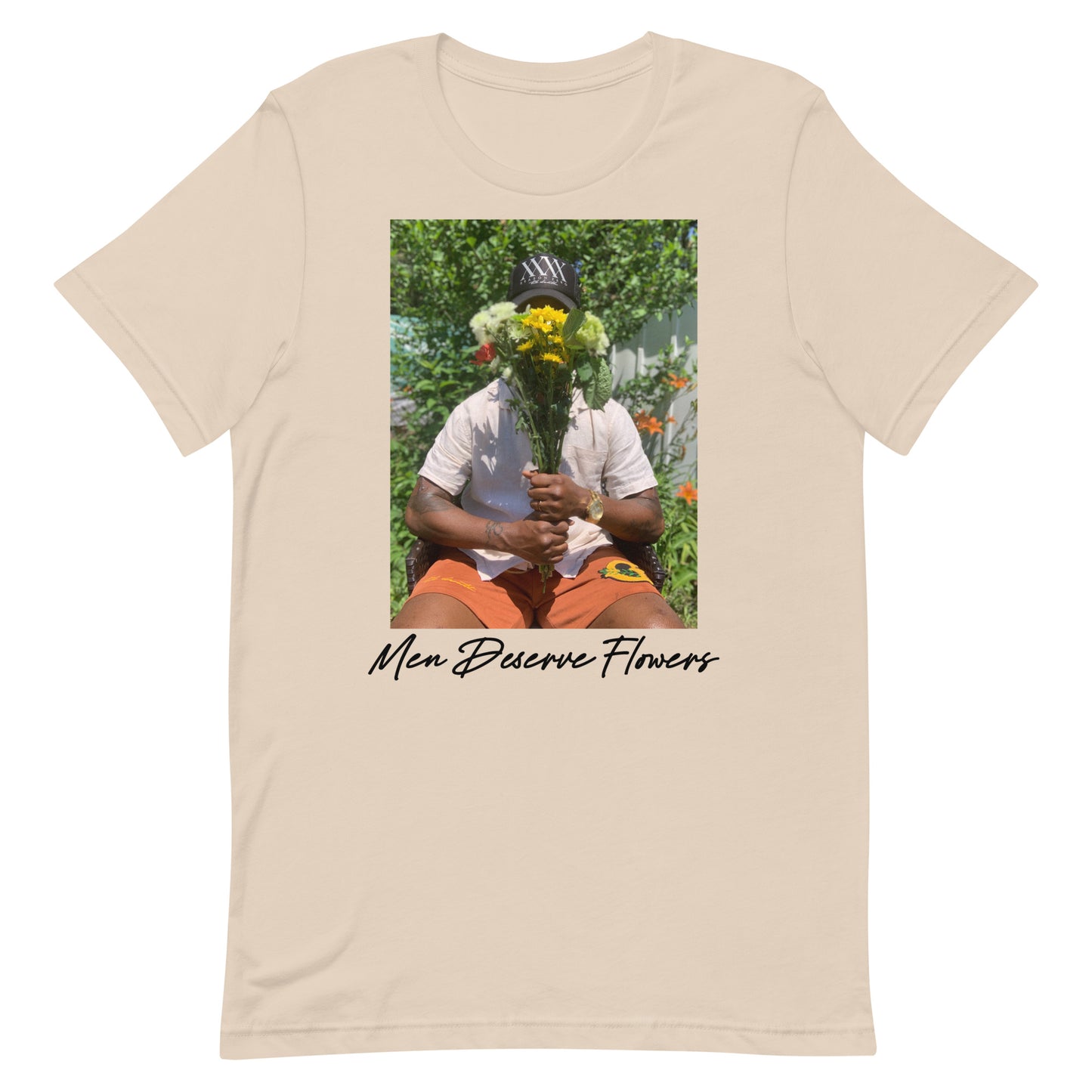 KicksMusicArt x Bloom Sis "Men Deserve Flowers (Male) Shirt"