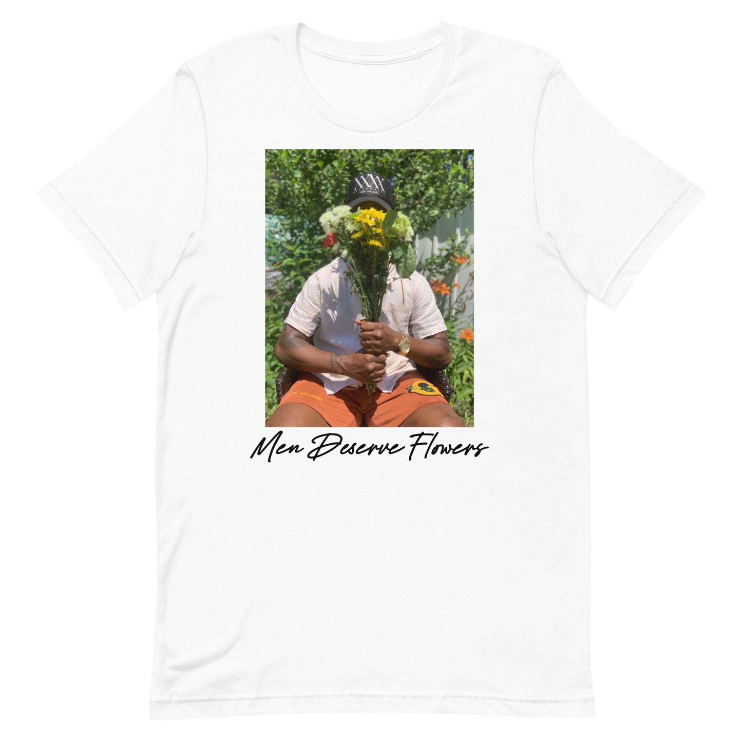 KicksMusicArt x Bloom Sis "Men Deserve Flowers (Male) Shirt"